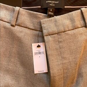 NWT Banana Republic Light Gray Pants Ryan